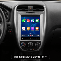 Kia Soul 2013-2019 - 9,7" autoradio met Apple CarPlay en Android Auto 