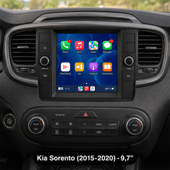 Kia Sorento radio 2015-2020 - 9,7" met Apple CarPlay en Android Auto 
