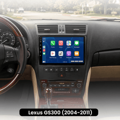 Lexus GS300 2004-2011 - 9" autoradio met Apple CarPlay en Android Auto 