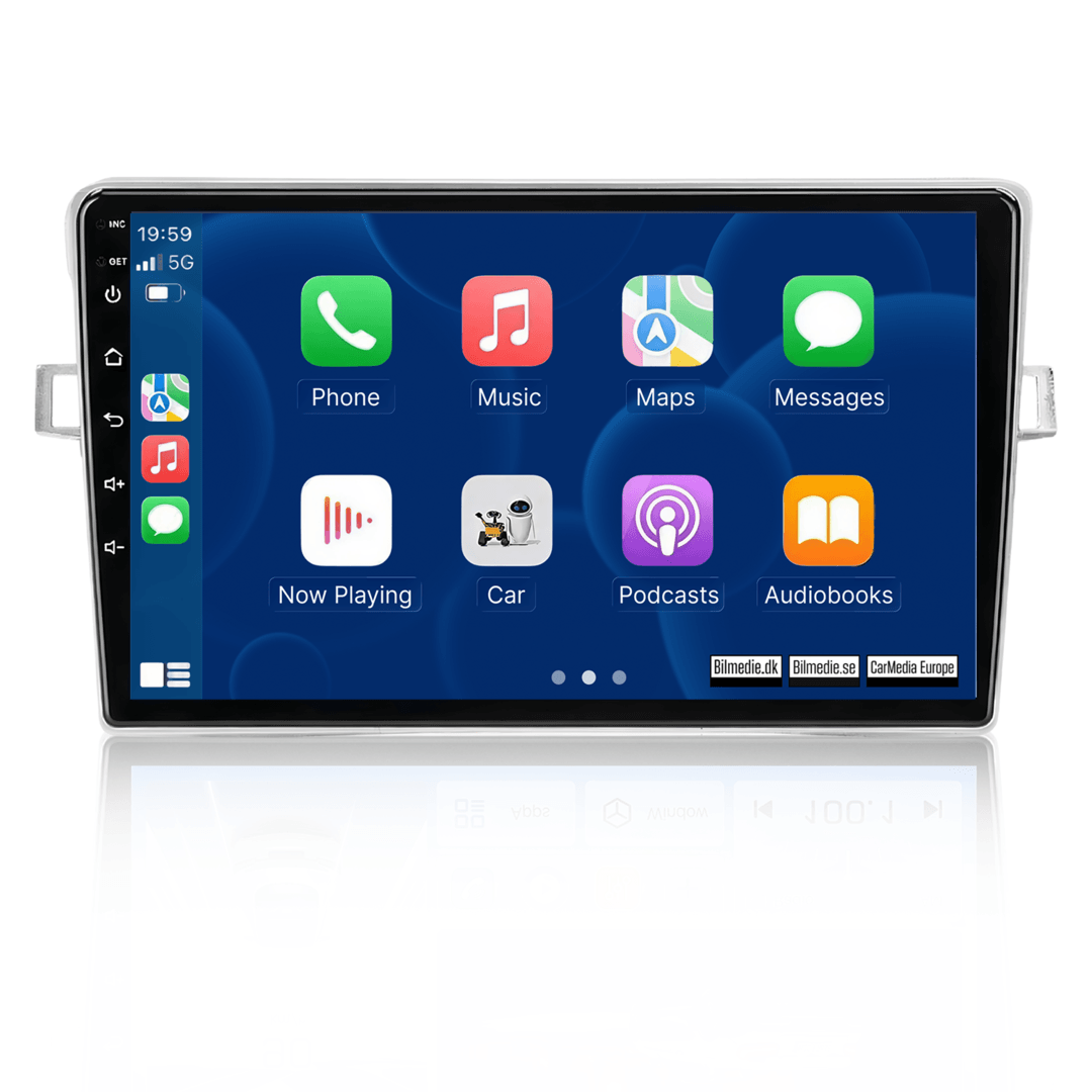 Toyota Corolla Verso 09-18 - 9" radio met Apple CarPlay en Android Auto 