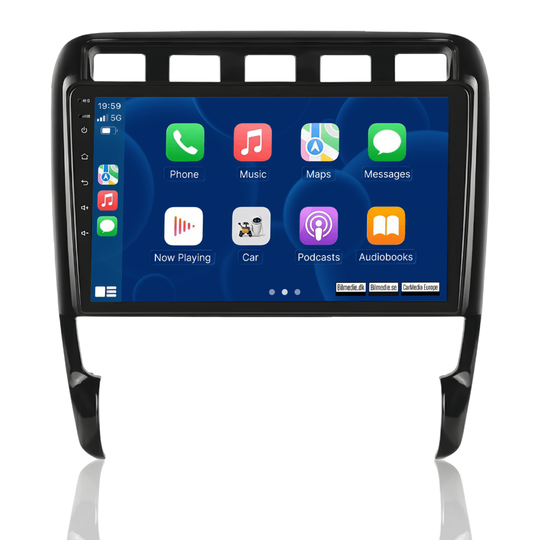 Porsche Cayenne 02-10 - 9" radio met Apple CarPlay en Android Auto 