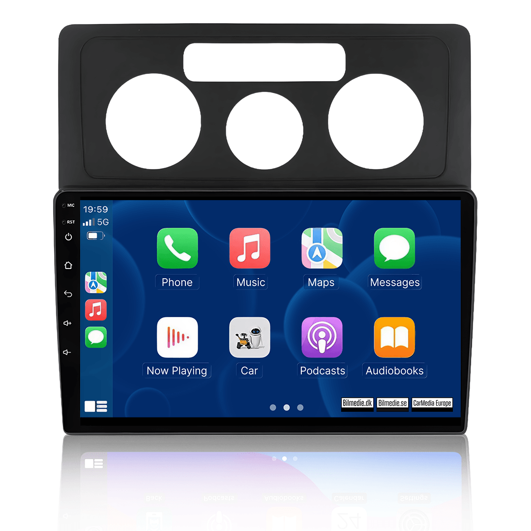 VW Caddy 04-10 - 10,1" Radio met Apple CarPlay en Android Auto 