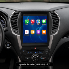 Hyundai Santa Fe 2015-2018 - 9,7" autoradio met Apple CarPlay en Android Auto 