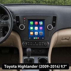 Toyota Highlander 2009-2014 - 9,7" radio met Apple CarPlay en Android Auto 