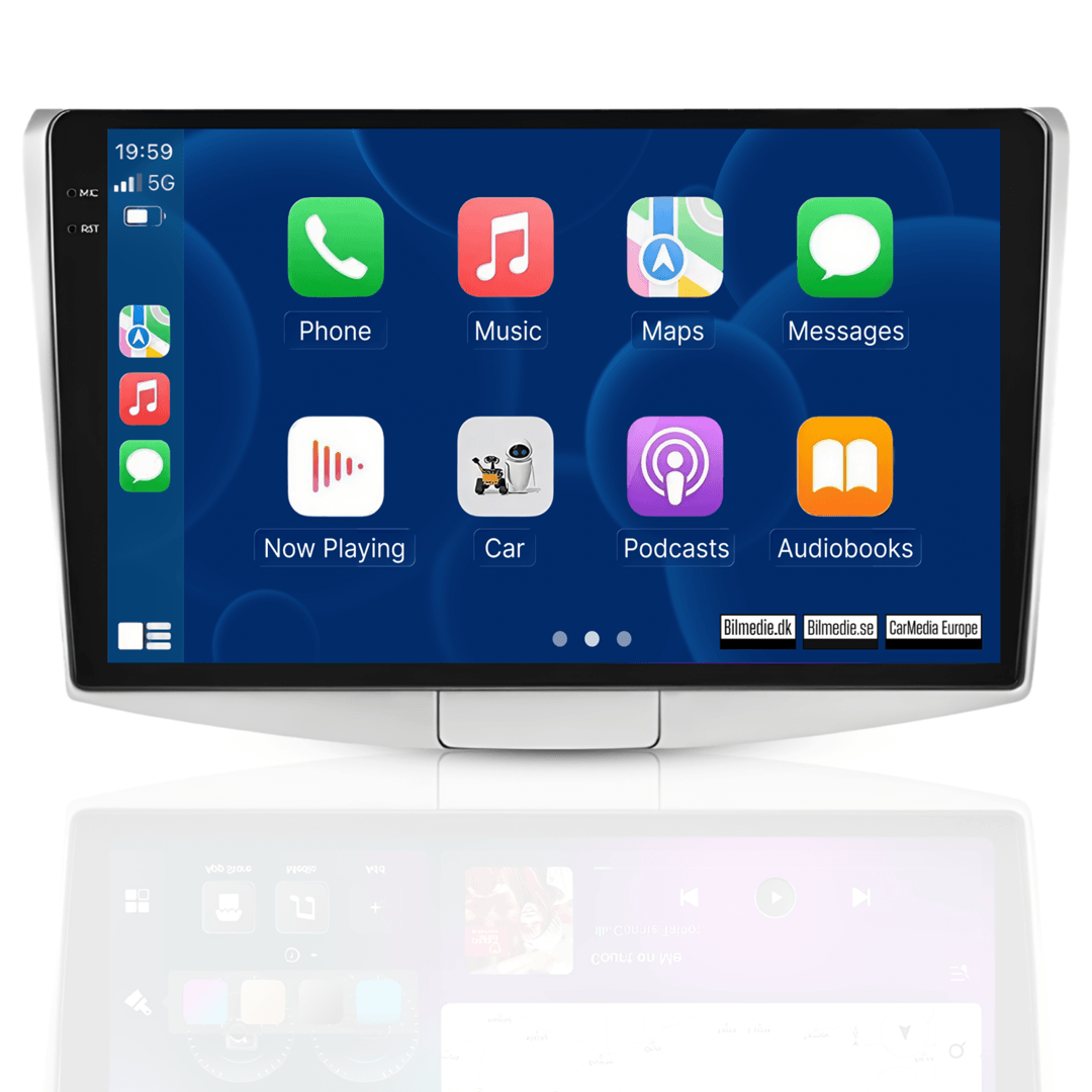 VW Passat 10-15 - 9/10,1" radio met Apple CarPlay en Android Auto 