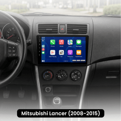 Mitsubishi Lancer 2008-2015 – Carmedia24 Connect 9" autoradio met Apple CarPlay en Android Auto 