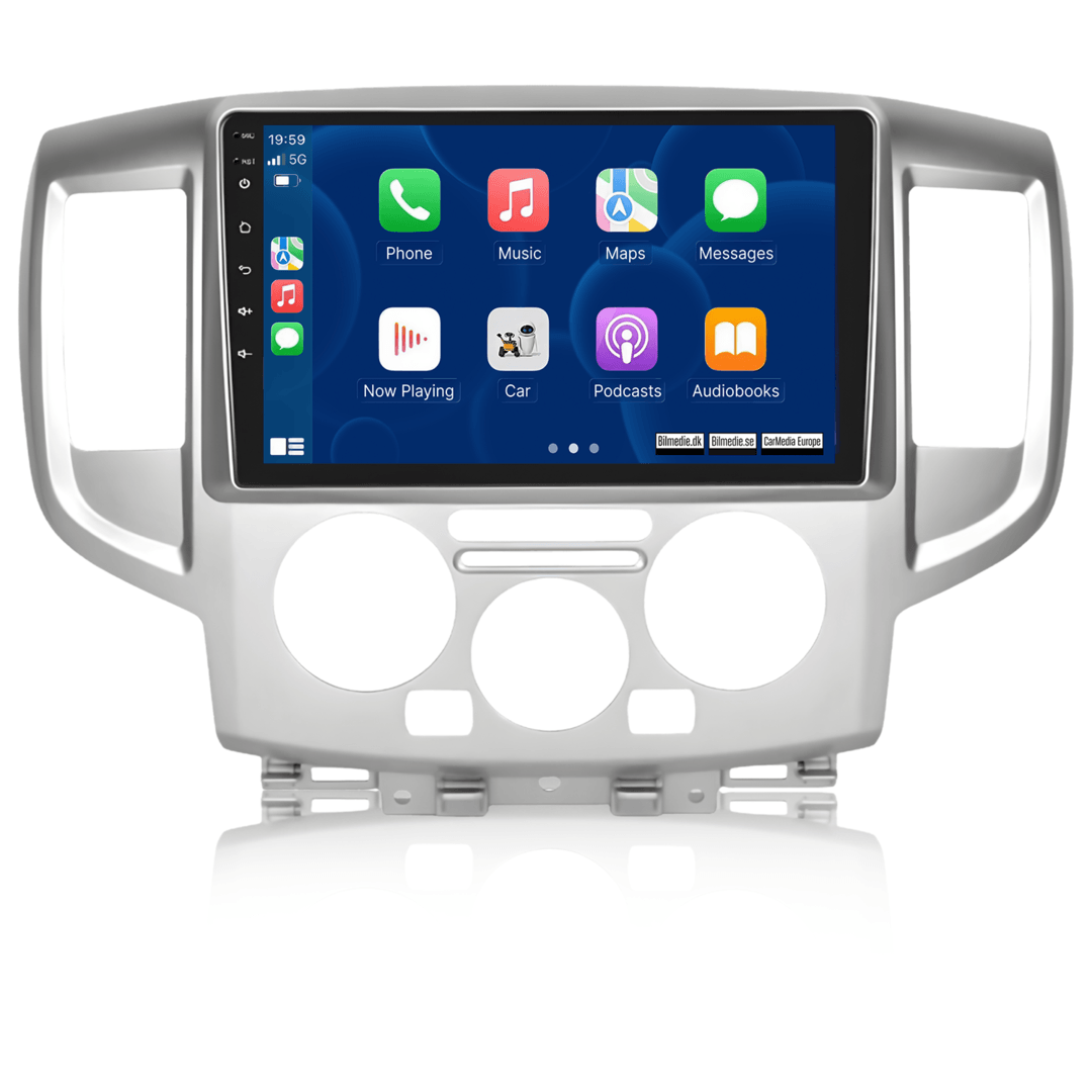 Nissan NV200 09-23 - 9" Radio met Apple CarPlay en Android Auto