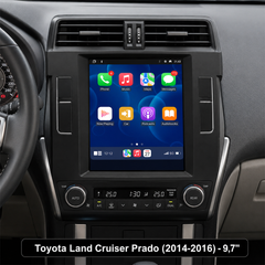 Toyota Land Cruiser Prado 2014-2016 - 9,7" Radio met Apple CarPlay en Android Auto 