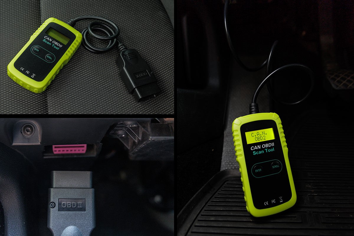 Diagnosetester voor OBD II en EOBD met 16-pins stekker
