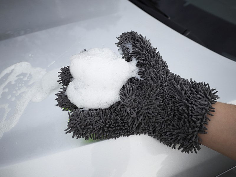 Microvezel washandschoen voor oppervlakken van de auto