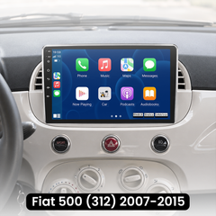 Fiat 500 07-15 - 9" radio met Apple CarPlay en Android Auto 
