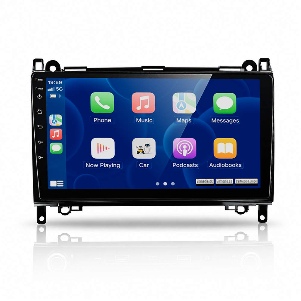 Mercedes-Benz A, B, V, Sprinter mm. 2004-2016 - 7" radio met Apple CarPlay en Android Auto 