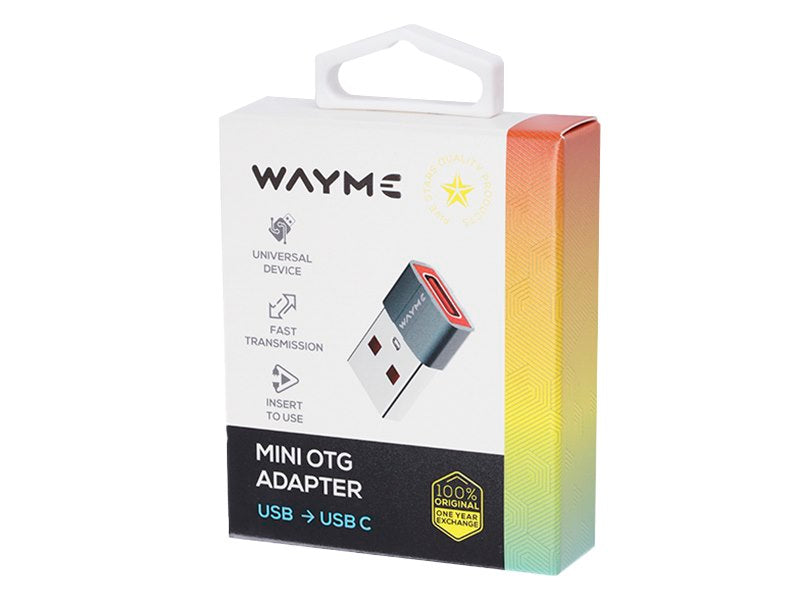 WAYME OTG-adapter met USB en USB-C