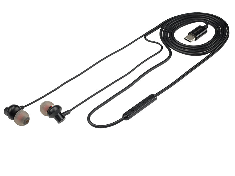 WAYME in-ear oordopjes met microfoon en USB-C-aansluiting