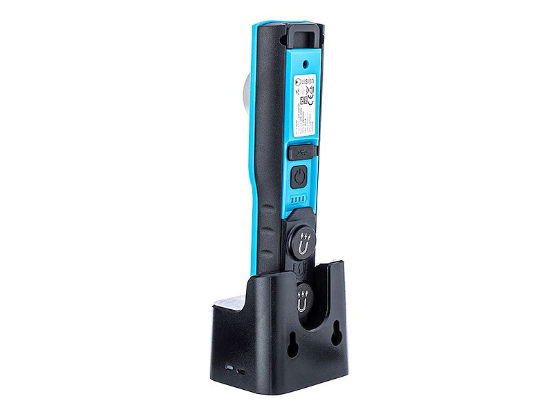 Werklamp met magneet, clip en 360 graden draaibare haak