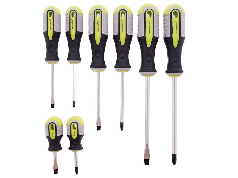 Schroevendraaierset met platte, Phillips- en TORX-schroevendraaiers