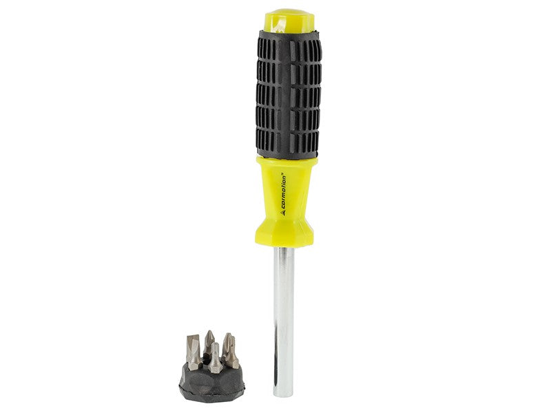 6-in-1 schroevendraaier met verwisselbare bits