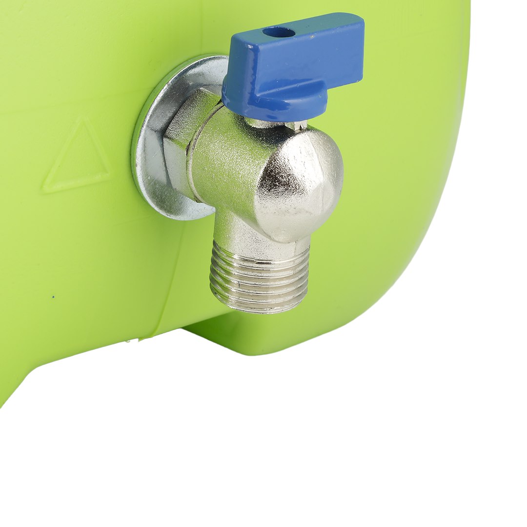 Waterjerrycan 20 L met vast gemonteerde korte metalen kraan