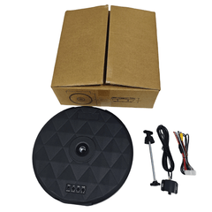 12" Kofferbak subwoofer voor reservewielbak – 800W platte subwoofer voor de auto 
