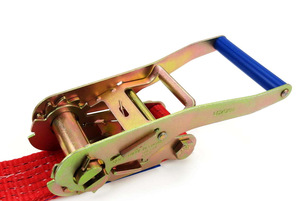 Polyester spanband voor ladingzekering met 50 mm brede band