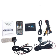DVB-T2 tv-ontvanger voor auto – Geschikt voor Bilmedie-schermen (HDMI & RCA) 
