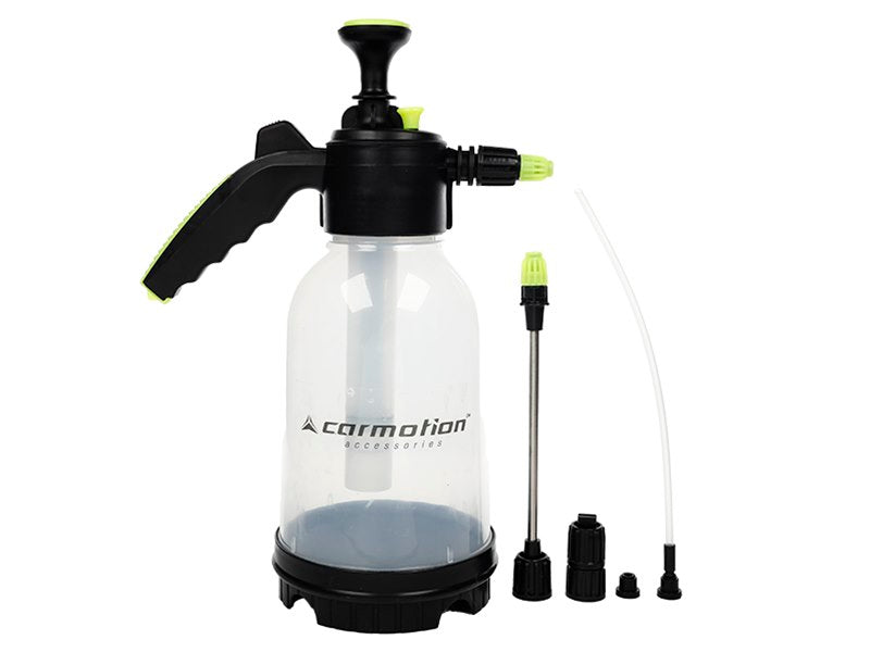 CARMOTION handmatige schuimsproeier 2L met 3 sproeiers