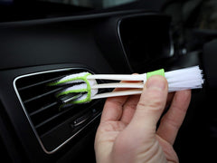 Autopoetsset met microvezelhandschoen en waxapplicator