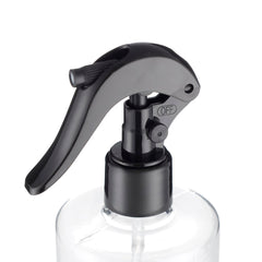 Transparante verstuiverfles van 500 ml met ergonomische grip