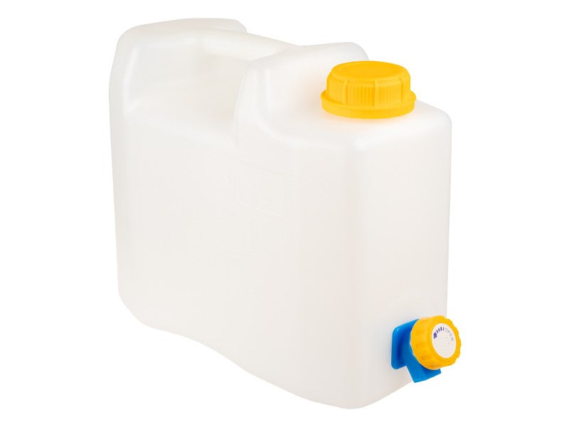 Waterjerrycan 5L met kunststof kraan, geschikt voor drinkwater