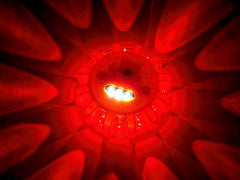 Waarschuwingslamp met 12 leds waarschuwingslicht en 3 leds zaklamp