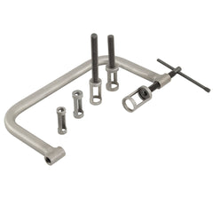 Klepproveerset met speciale adapters in meerdere diameters