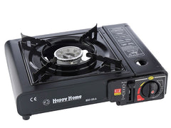 Camping gaskooktoestel 2,3 kW voor gaspatroon of gasfles