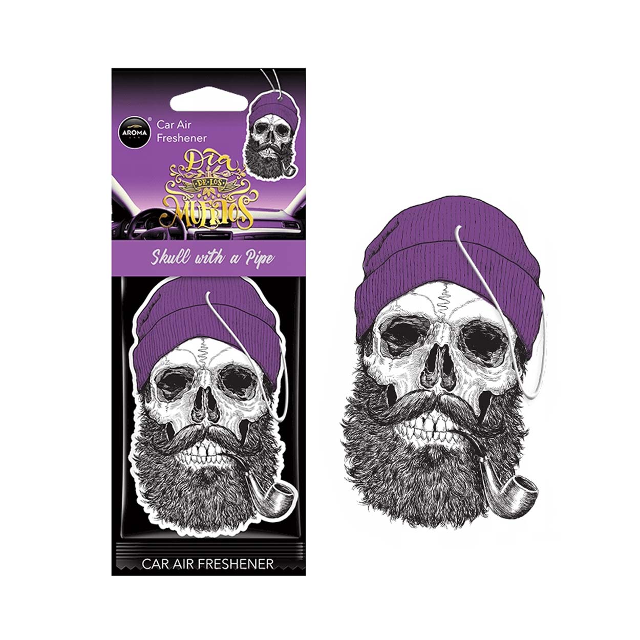 Koral Muertos Skull-luchtverfrisser voor in de auto