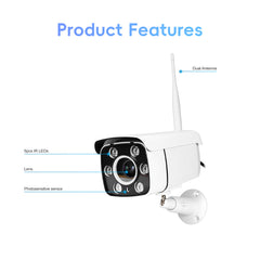 Draadloze achteruitrijcamera set met 10,1" scherm, 30x zoom en nachtzicht – 12V/36V 