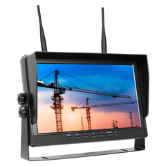 Draadloze achteruitrijcamera set met 10,1" scherm, 30x zoom en nachtzicht – 12V/36V 