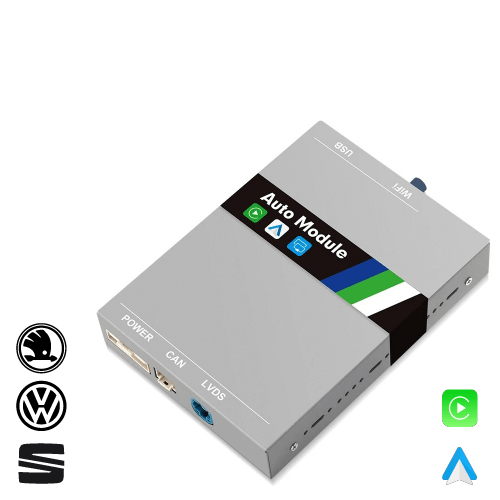 CarPlay en Android Auto op origineel VW/Skoda/Seat-scherm