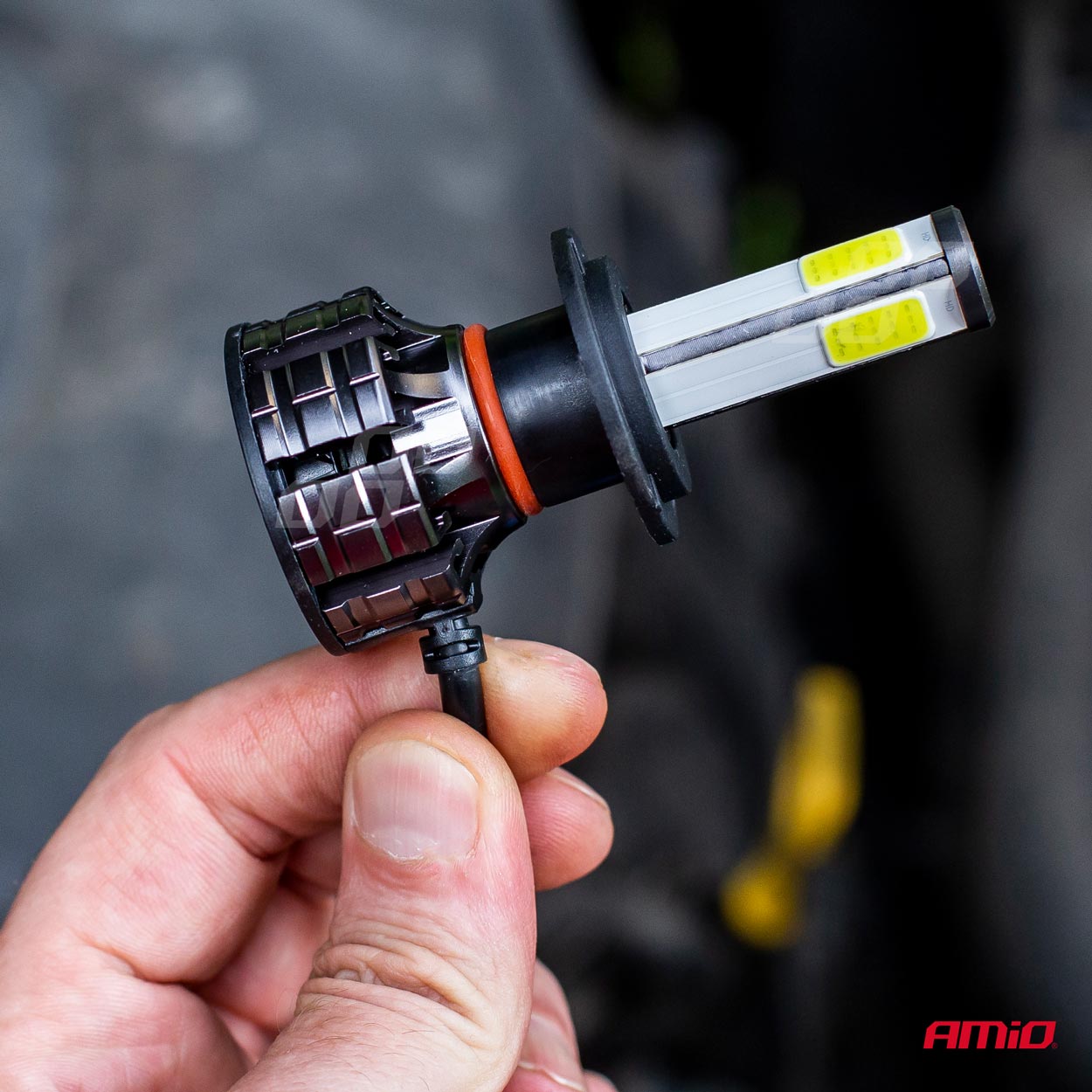 Montage van HB4 COB LED-lamp