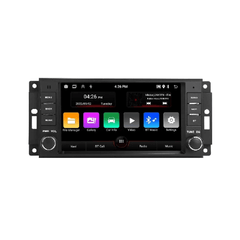 Chrysler 300C 2004–2008 mm. – 7" Radio med Apple CarPlay og Android Auto, touchscreen interface.