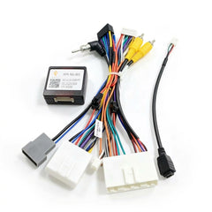 Radiokabel met CANBUS-box voor Nissan – 20-pin incl. USB-, FM- en RCA-adapter 