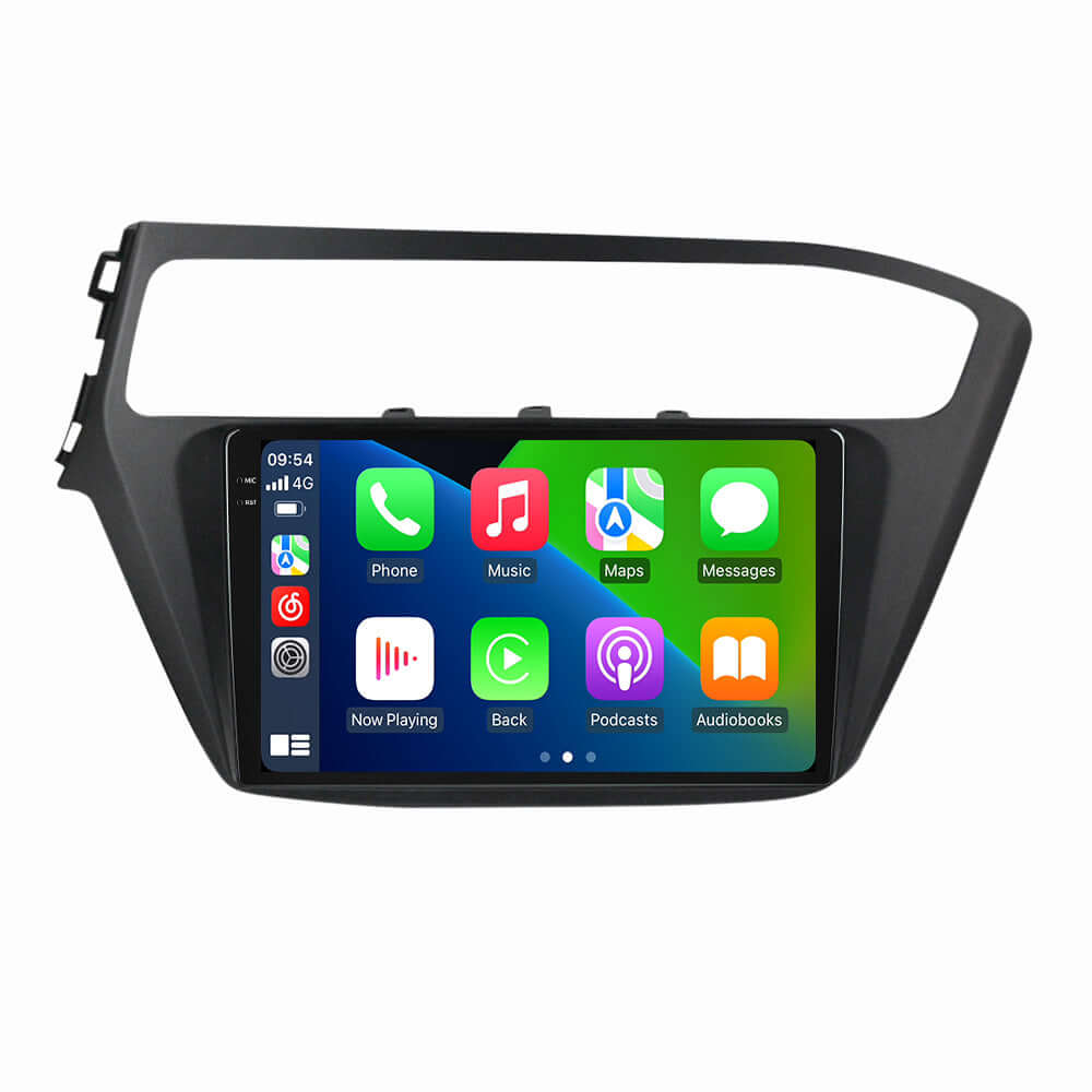 Hyundai I20 14-19 - 9" Radio m. Apple CarPlay og Android Auto – Bilmedie.dk