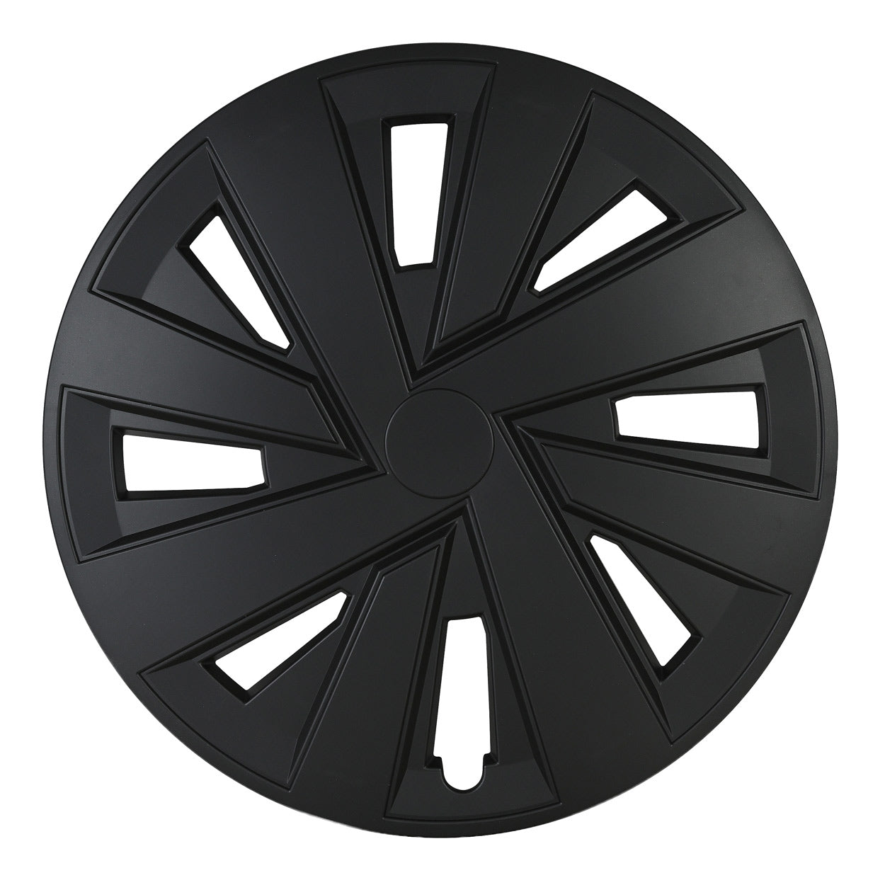 Zwarte PLUTON wieldeksel voor 15 inch stalen velg