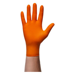 Orange Mercator GoGrip arbejdshandsker med 3D-diamantstruktur