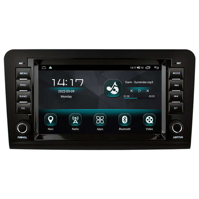 Mercedes-Benz ML - 8" radio met Apple CarPlay en Android Auto 