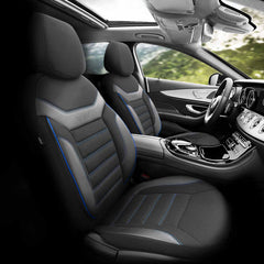 Zwarte en blauwe OTOM INDIVIDUAL 203 stoelhoezen