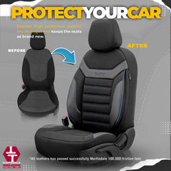 OTOM INDIVIDUAL 203 autohoezen met AIRBAG-naad