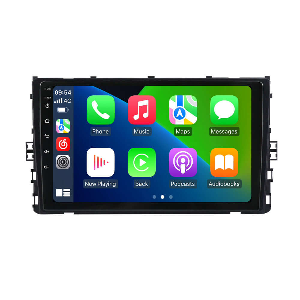 VW Polo 18-20 - 9" Radio m. Apple CarPlay og Android Auto – Bilmedie.dk