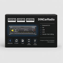Connect 1-DIN autoradio met Bluetooth 5.0, FM, USB, AUX & handsfree 