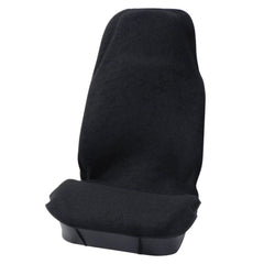 Stoelhoes van badstof, zwart 