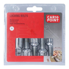 Carpoint afsluitbare wielbouten M14x1,5x26mm D-kogelzitting 