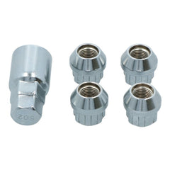 Carpoint afsluitbare wielmoeren M12x1,25 E (conische zitting) 